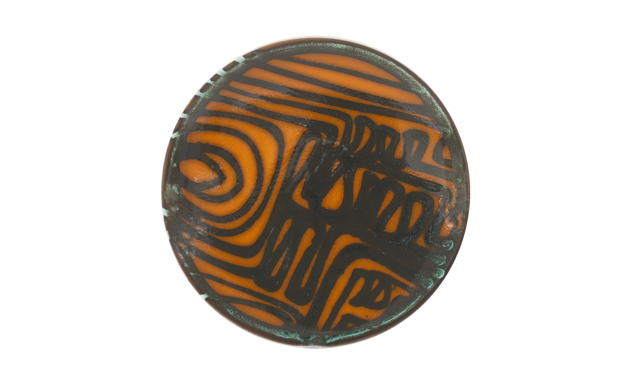 Poole Pottery Delphis plate no. 3