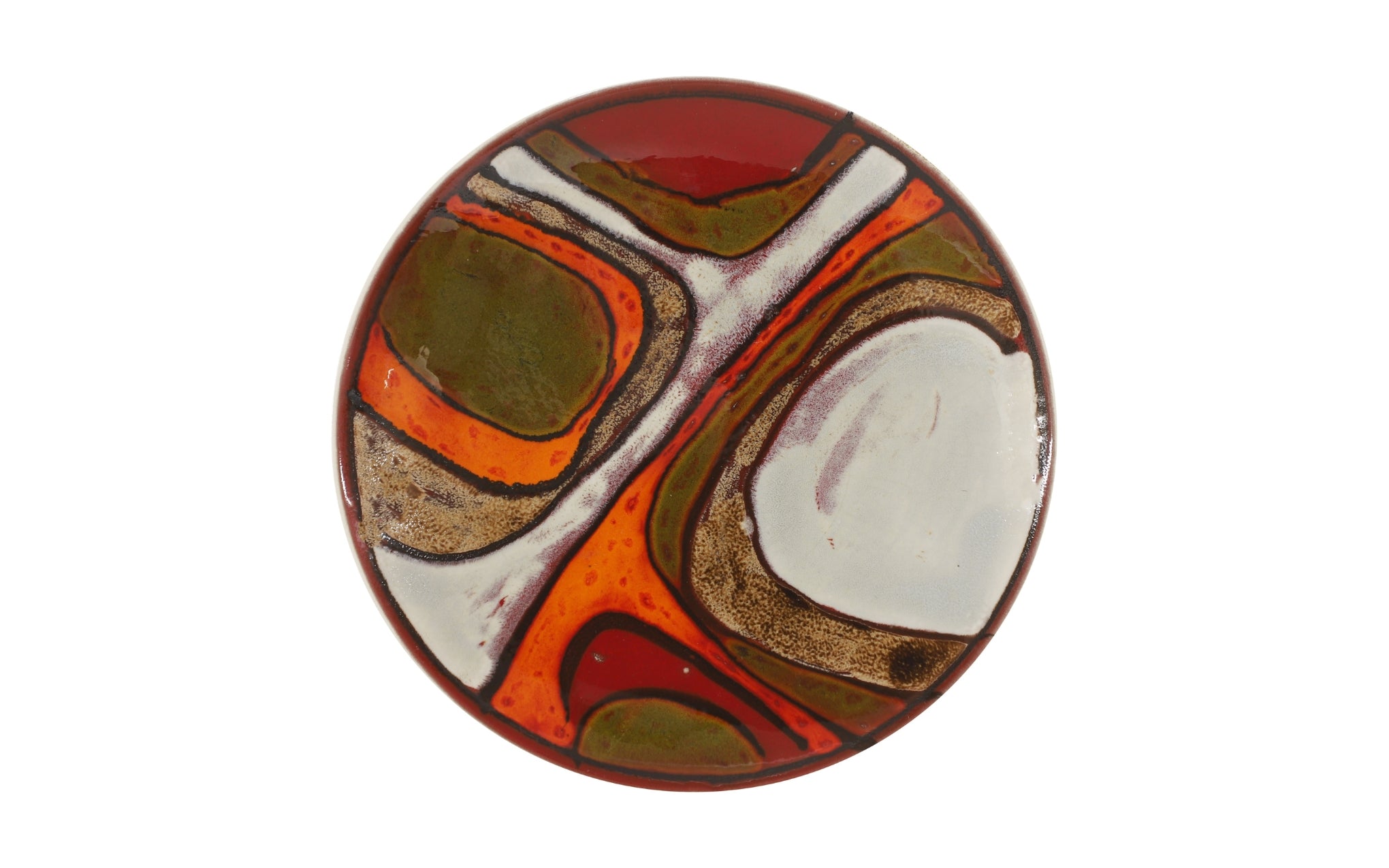 Poole Pottery Delphis plate no. 3