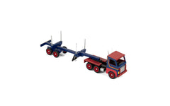 Vintage articulated low loader model toy