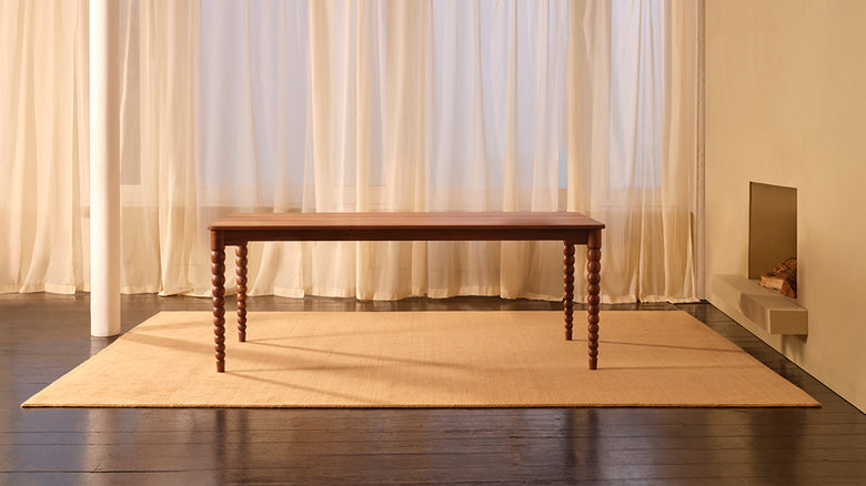 Bobbin dining table