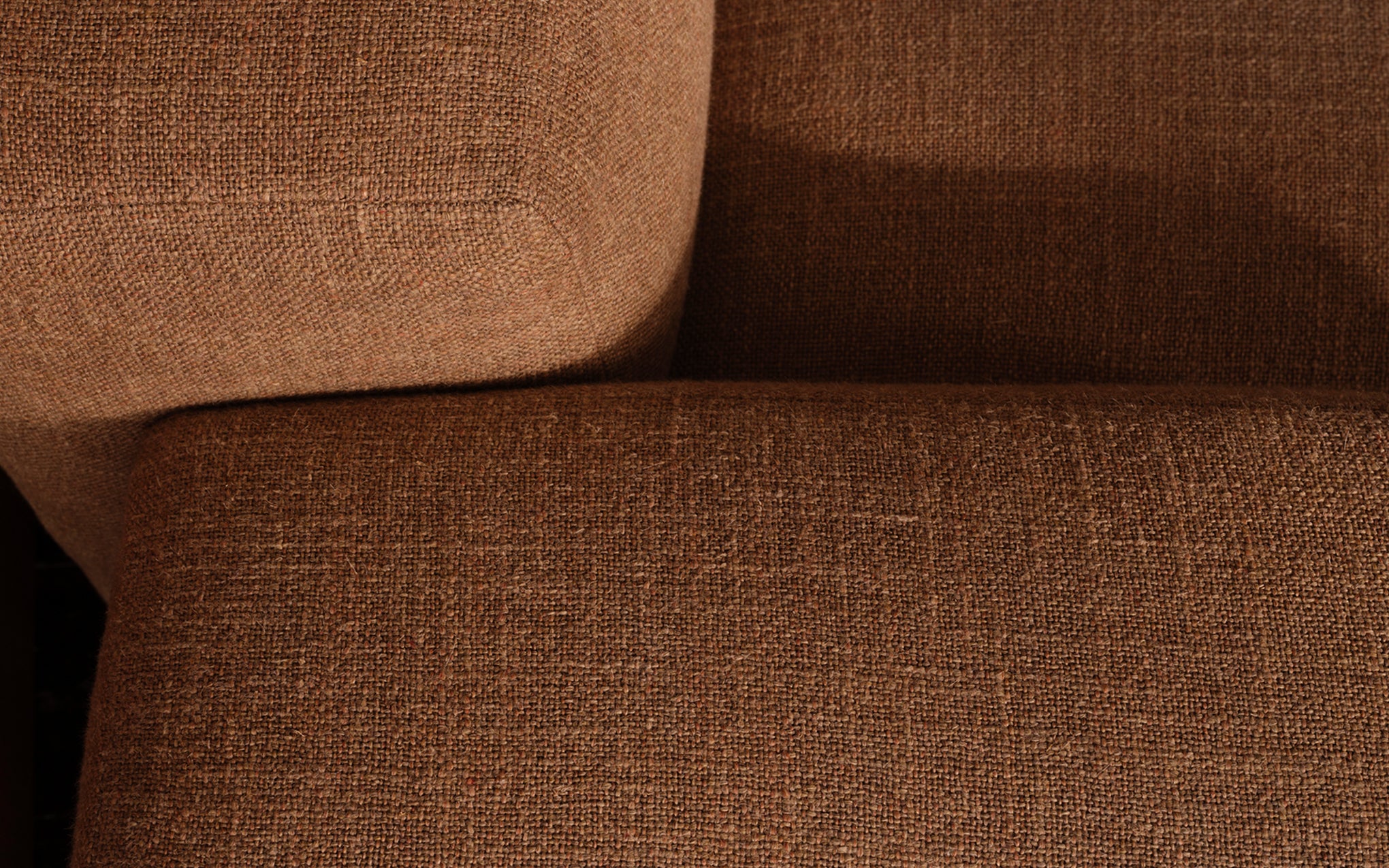 Overlap two seat sofa