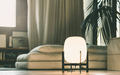 Cesta Metálica table light