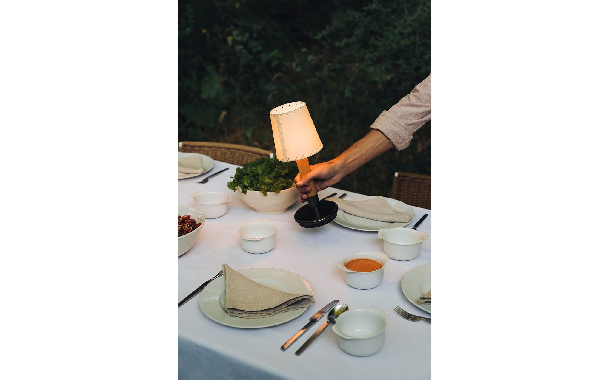 Básica Mínima Batería portable light