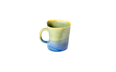Distorted mug - blue & green