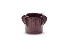 Molly flower pot 02 - aubergine