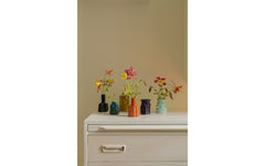 Molly glazed vases - set of six