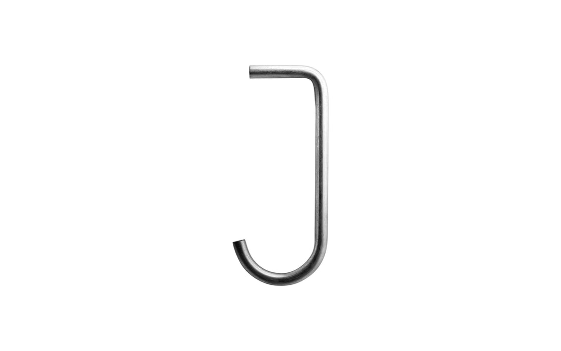 String J Hooks for metal shelves