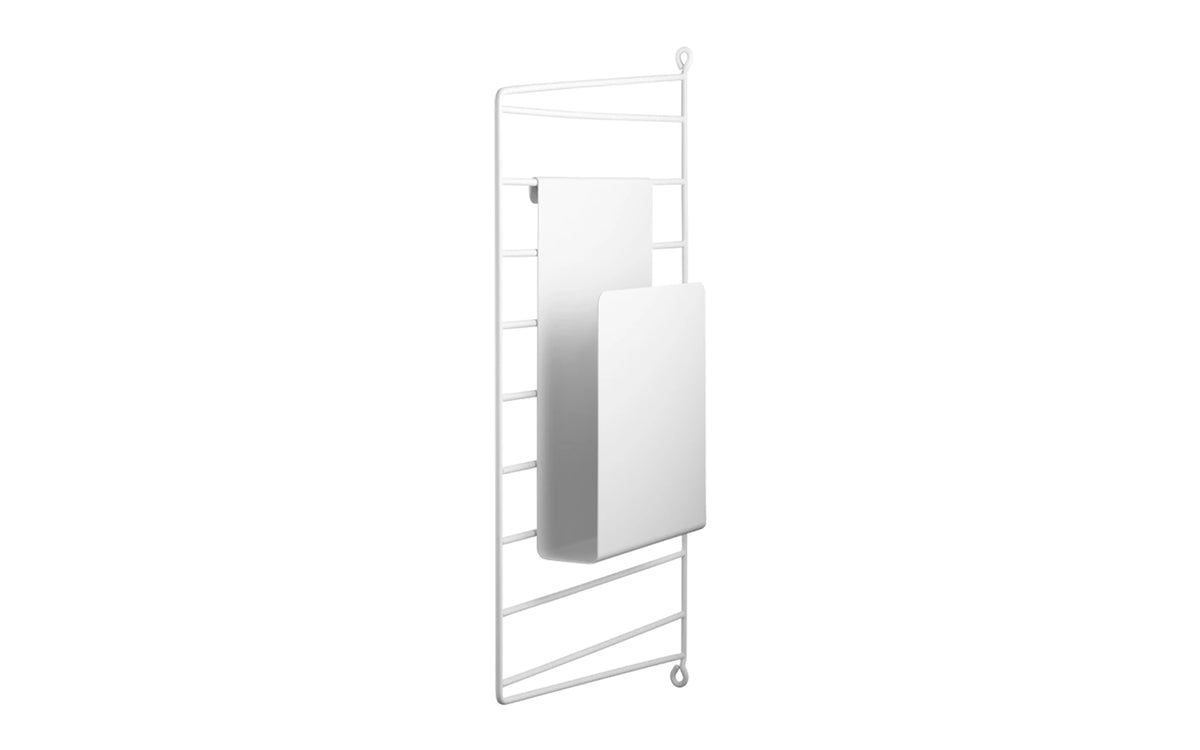 String magazine holder