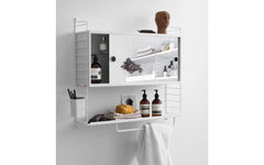 String cabinet - mirror doors