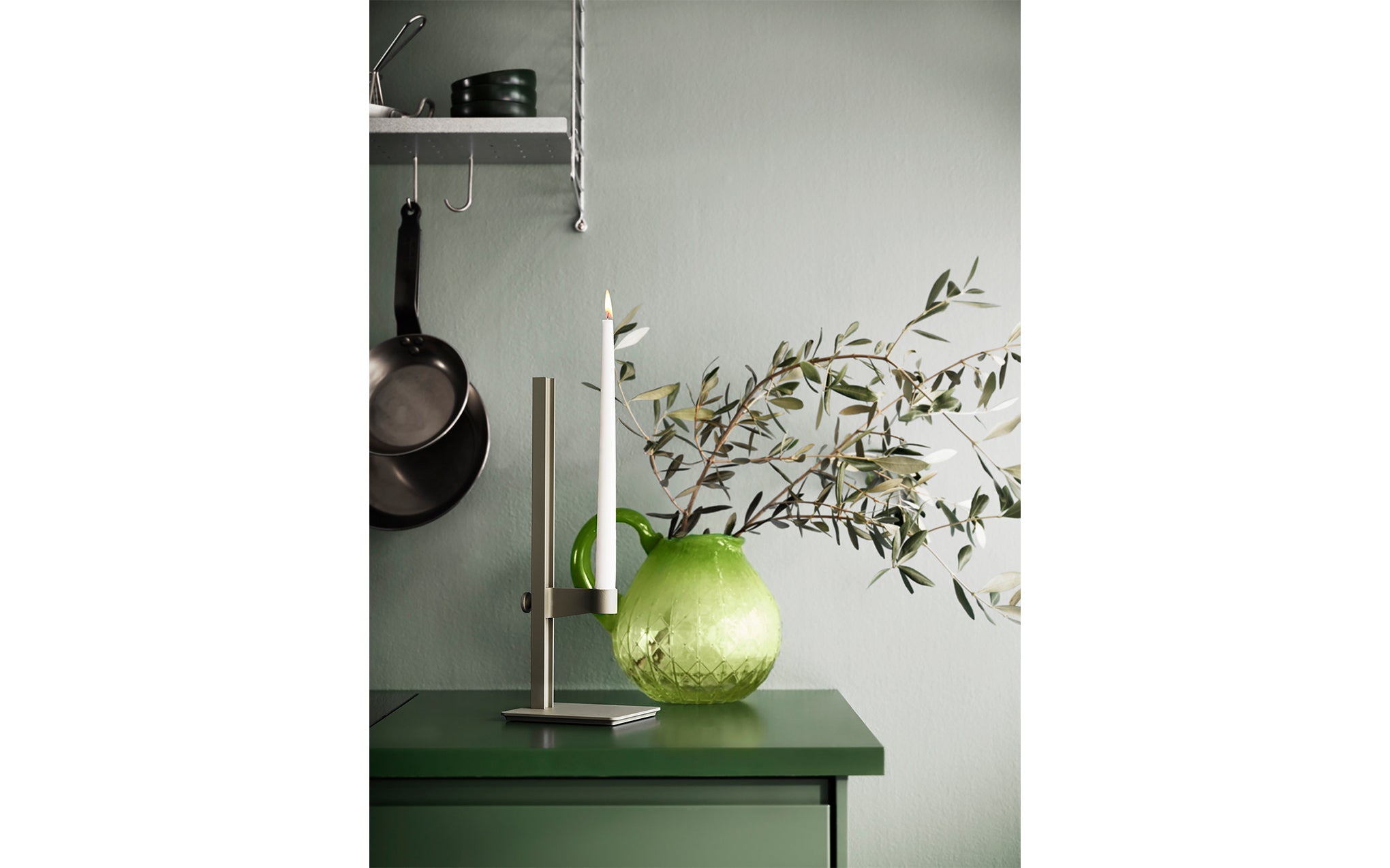 Museum candle holder