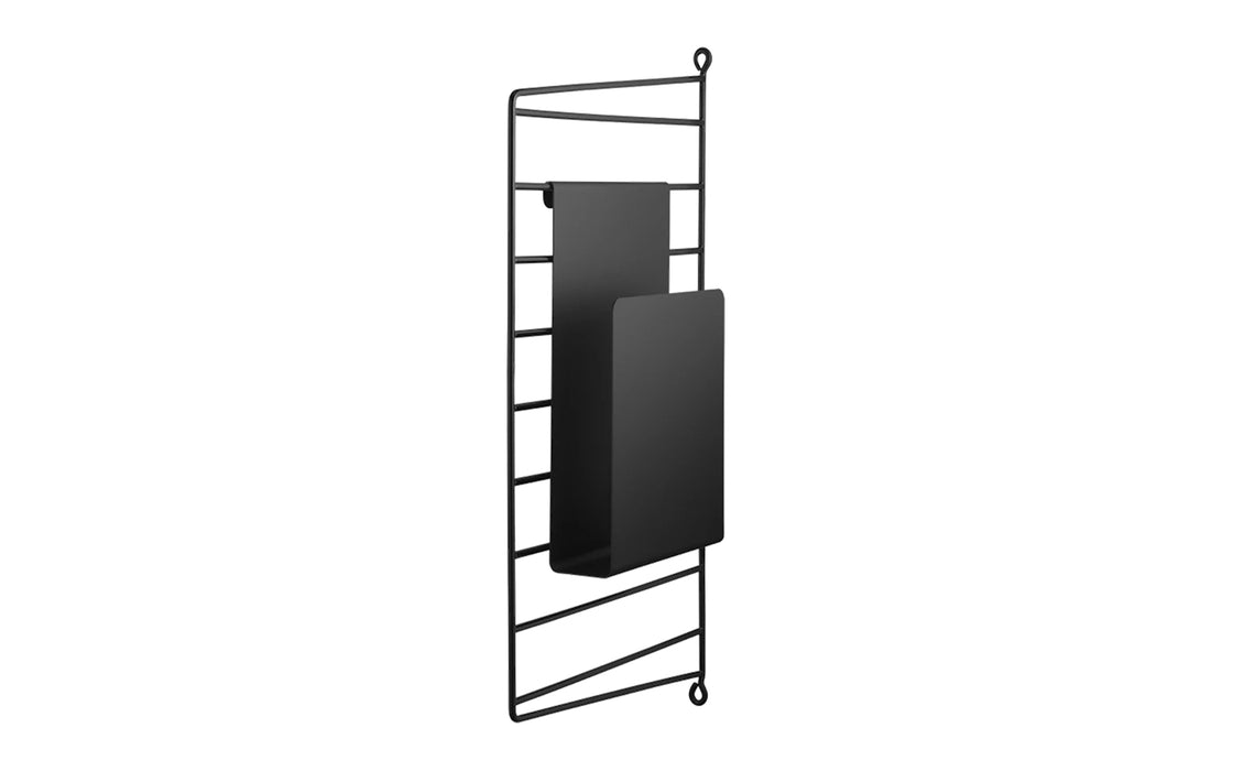 String magazine holder