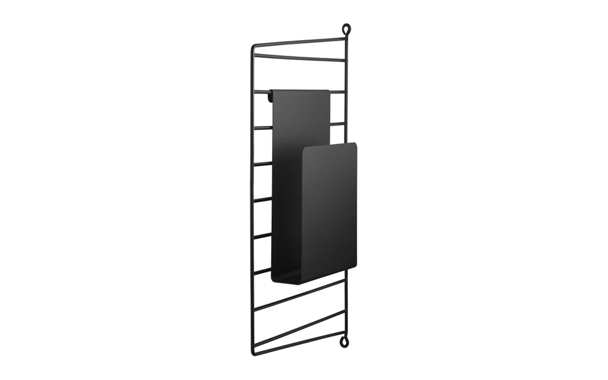 String magazine holder