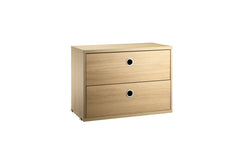 String chest of drawers unit