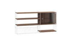 String magazine shelf - metal