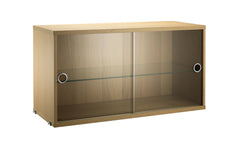 String display cabinet - sliding glass door