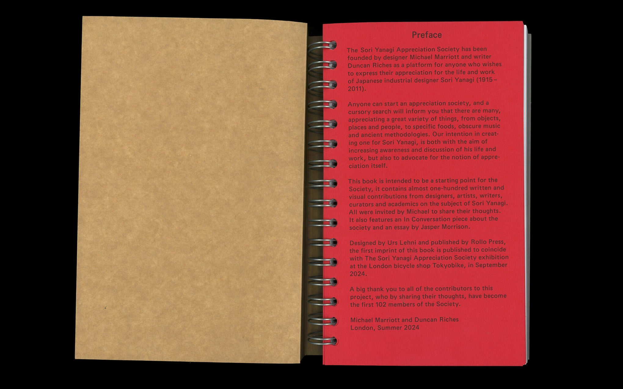 The Sori Yanagi Appreciation Society book