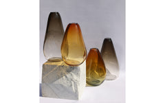 Node vase - amber
