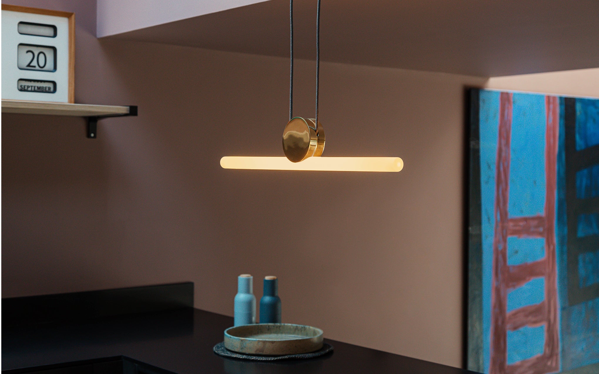 Kilter pendant light