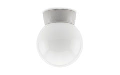 Porcelain ceiling light - globe