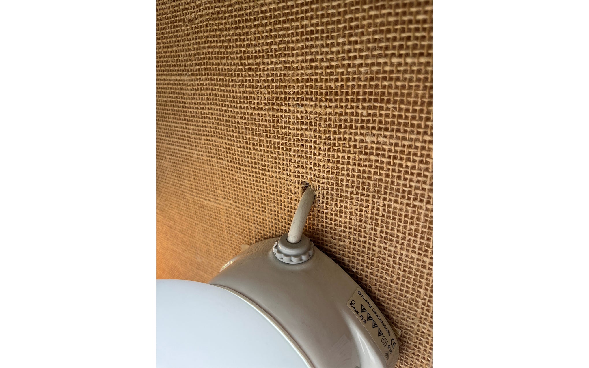 Lisilux ceiling lamp with opal glass globe