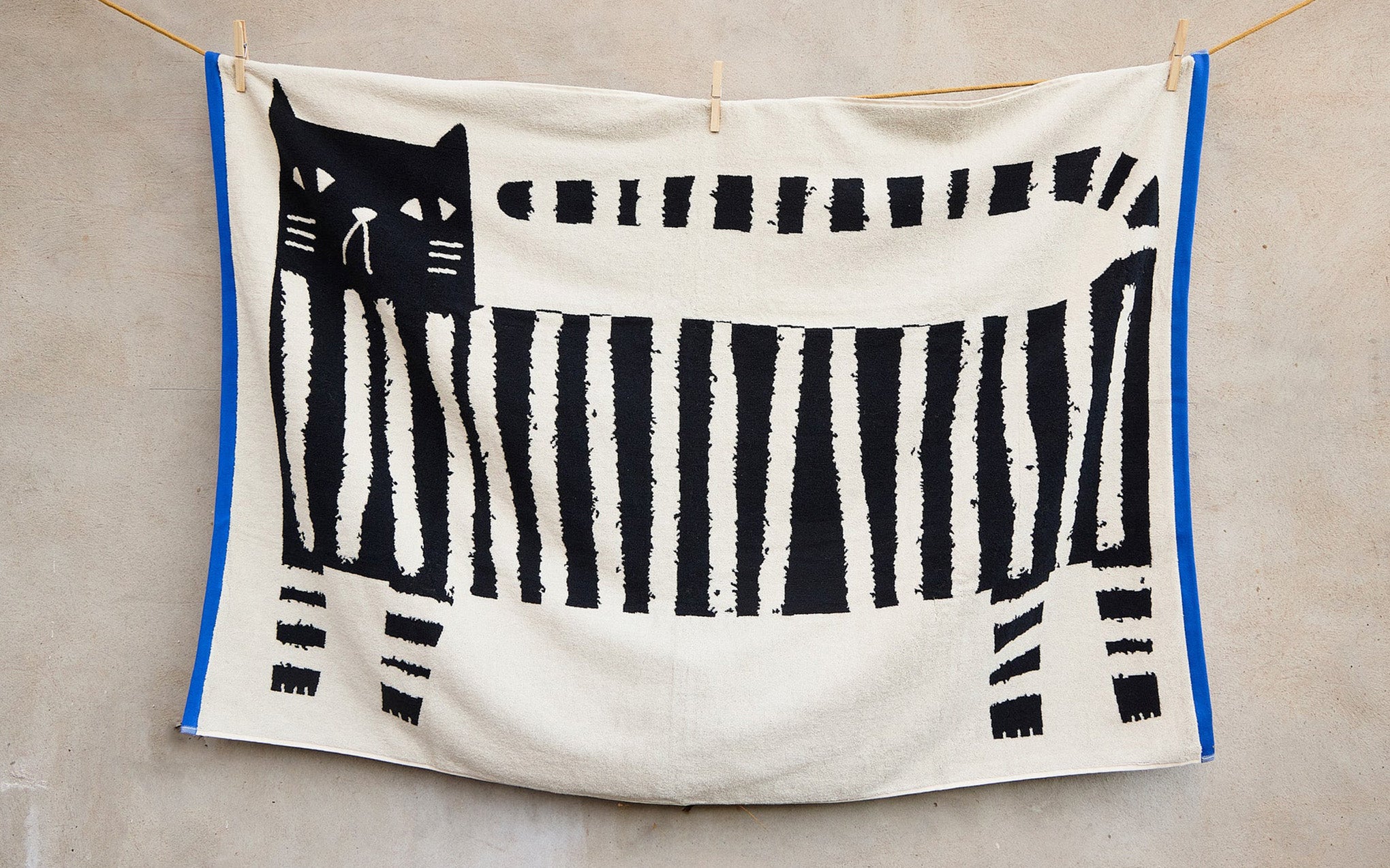 Lazy Cat towels