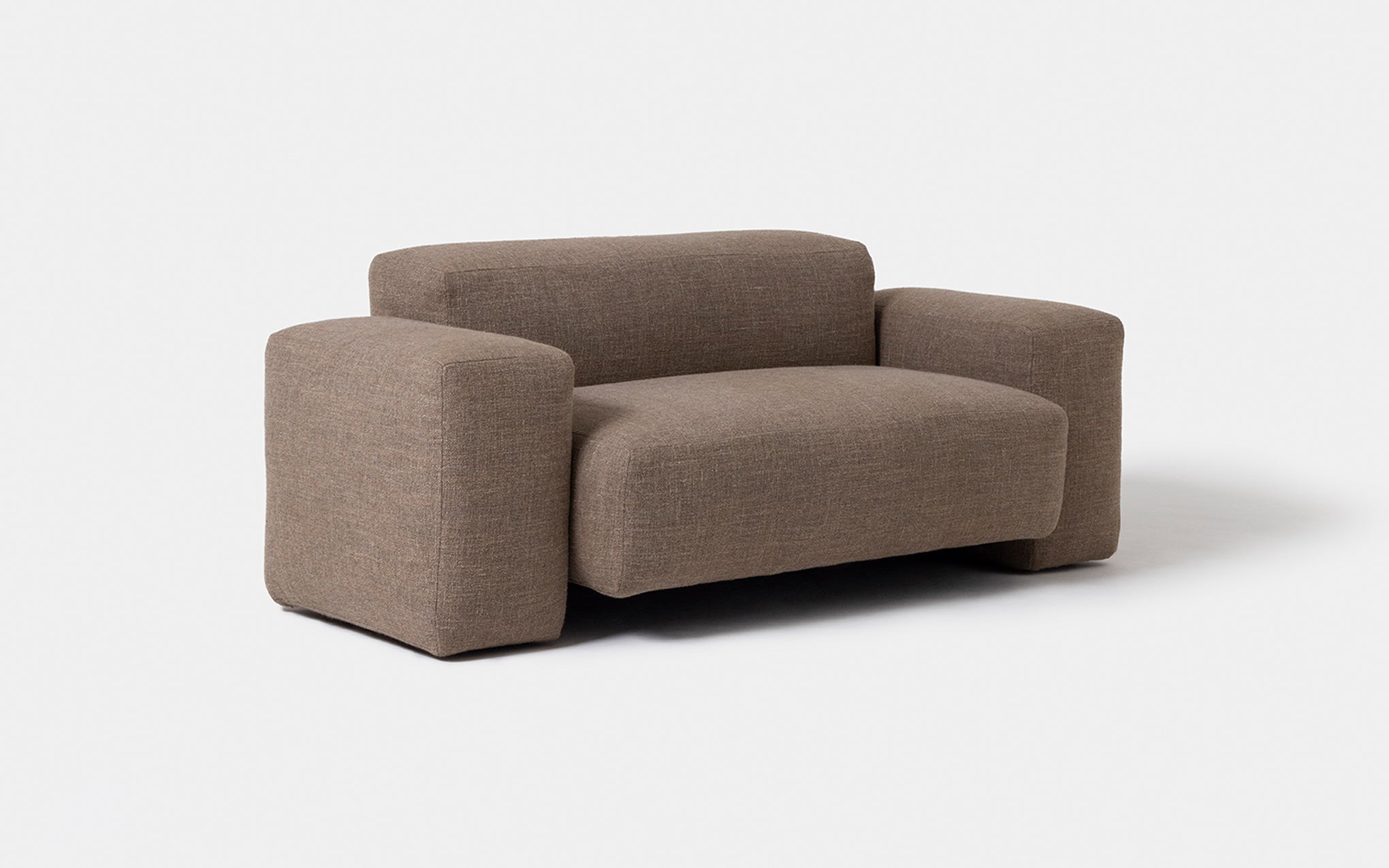 Overlap two seat sofa