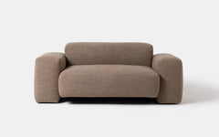 Overlap two seat sofa