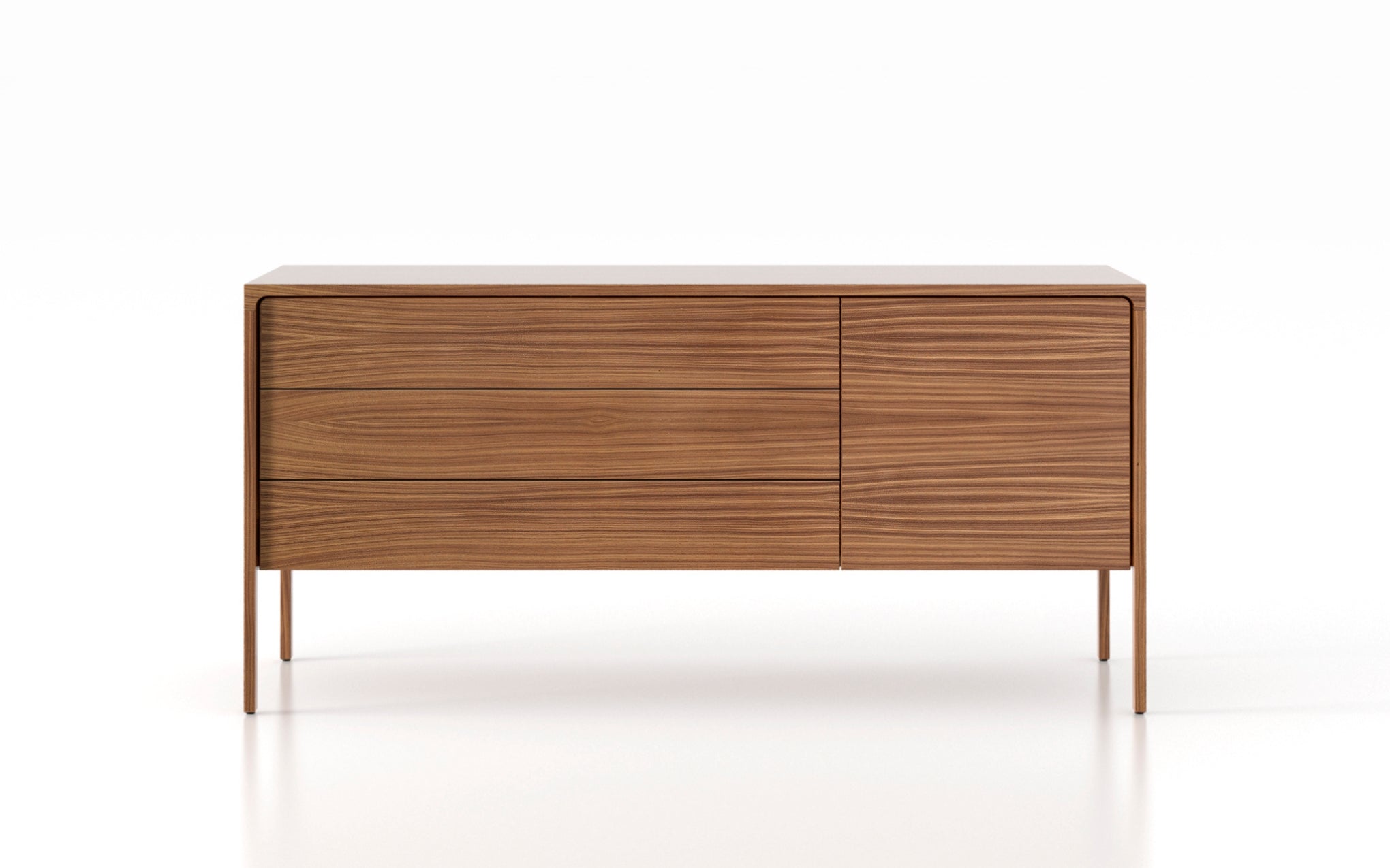 Tactile sideboard - 1 door & 3 drawers