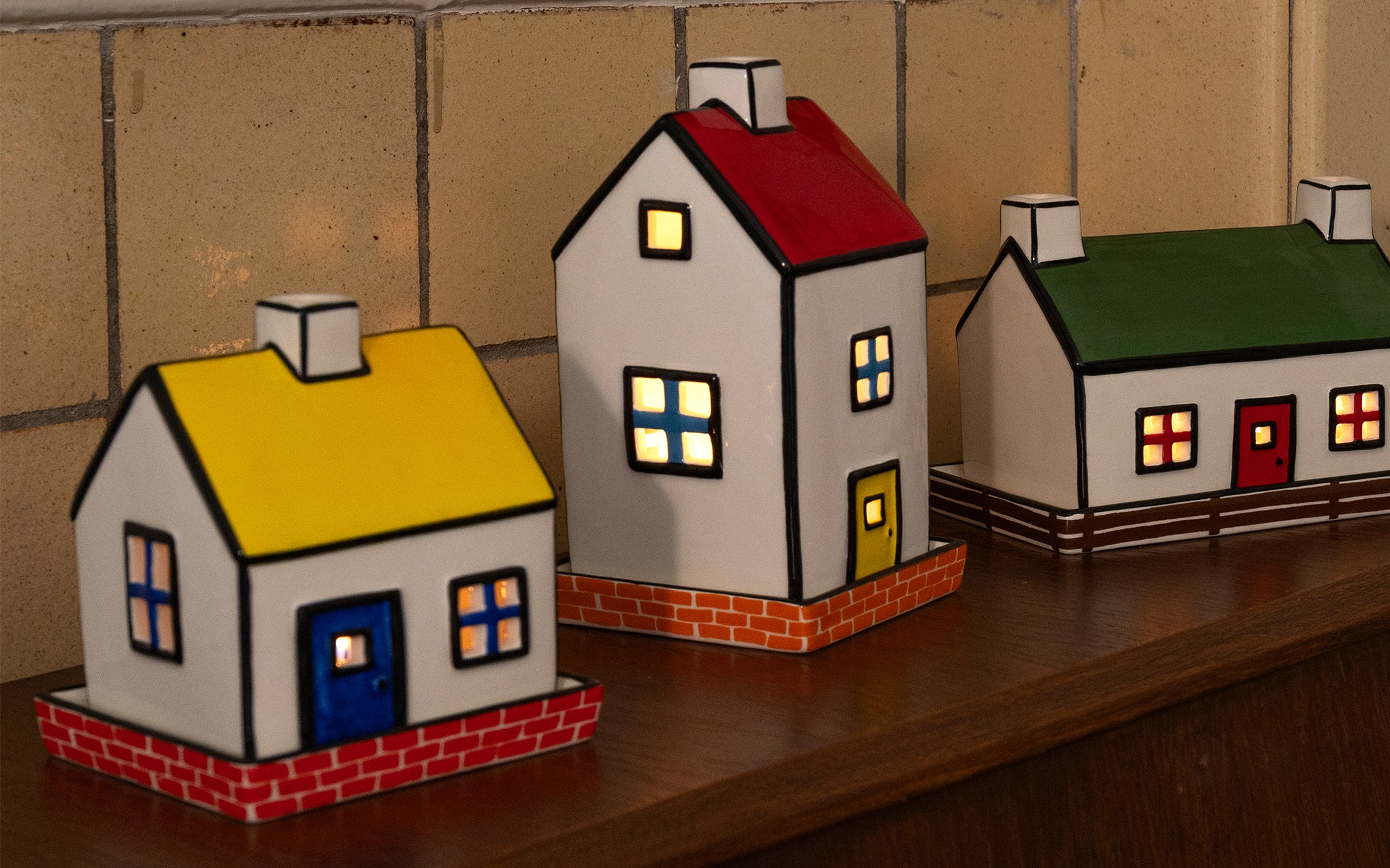 Tealight holder Haines townhouse