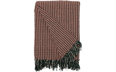 Throw - emerald & pink