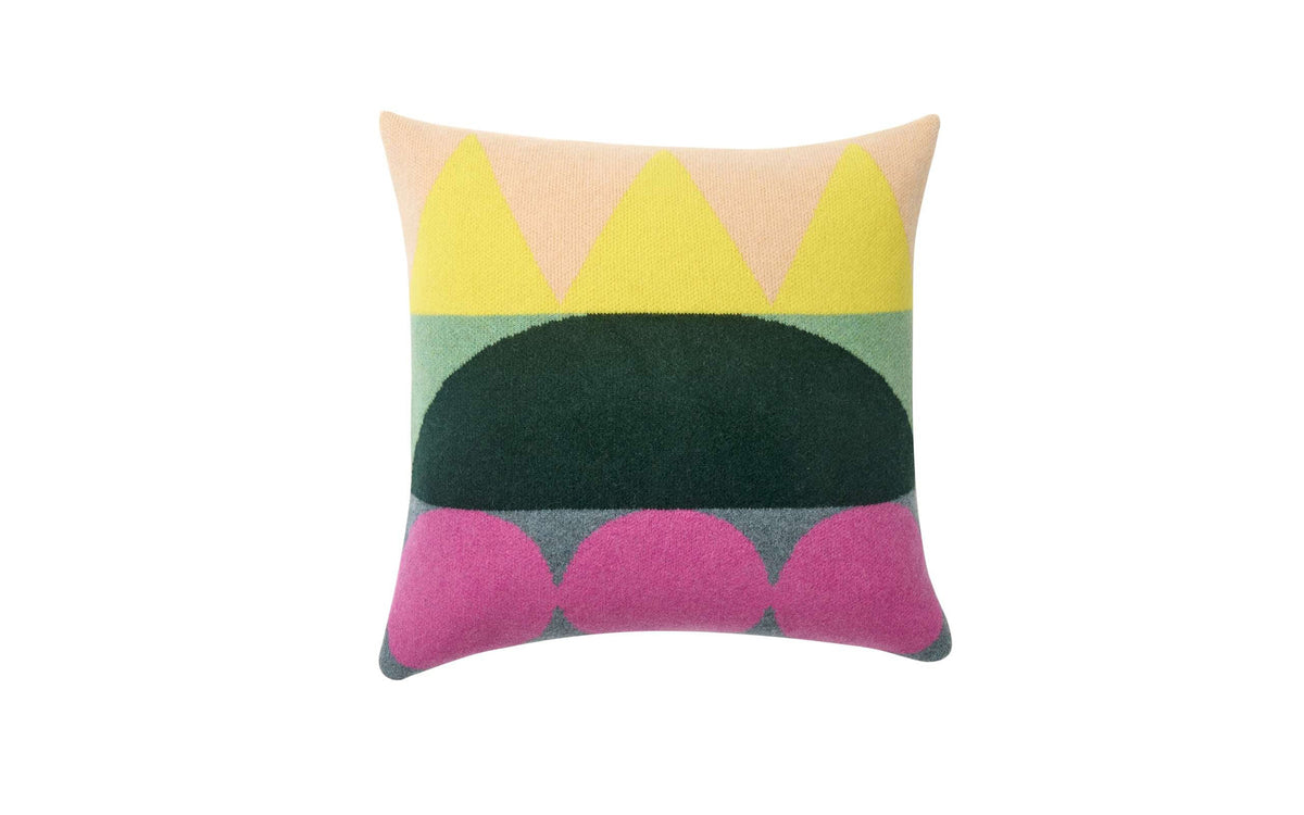 Totem cushion - green