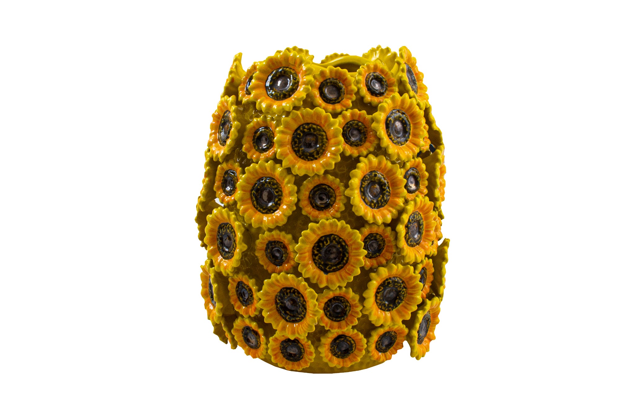 Sunflowers vase