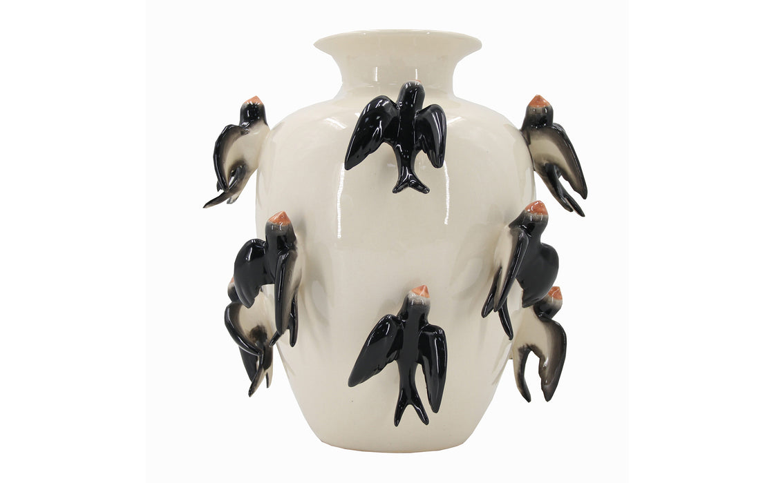 Swallow vase