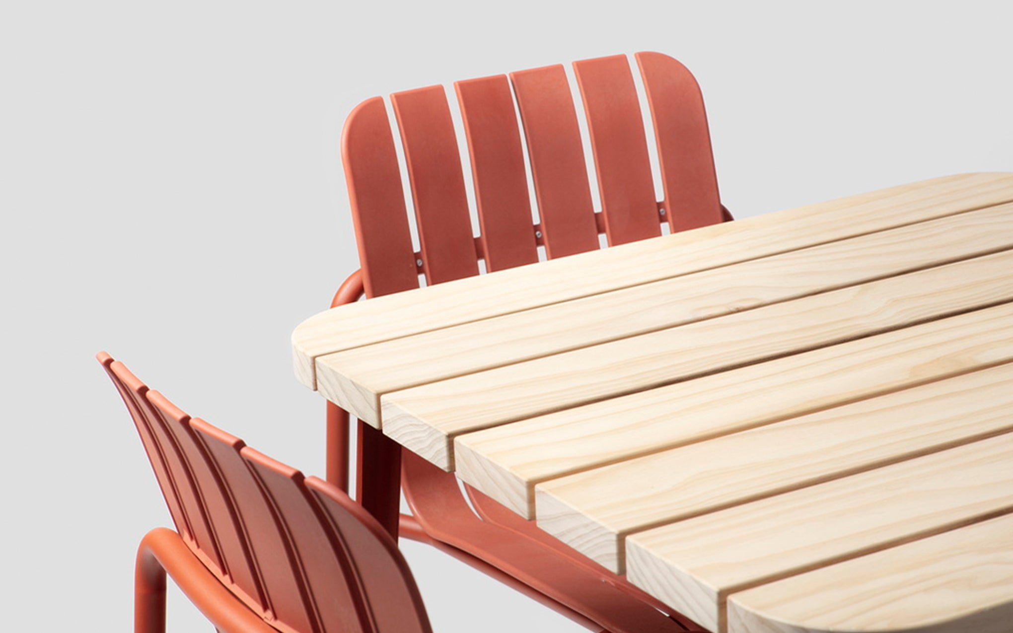 Canteen outdoor table