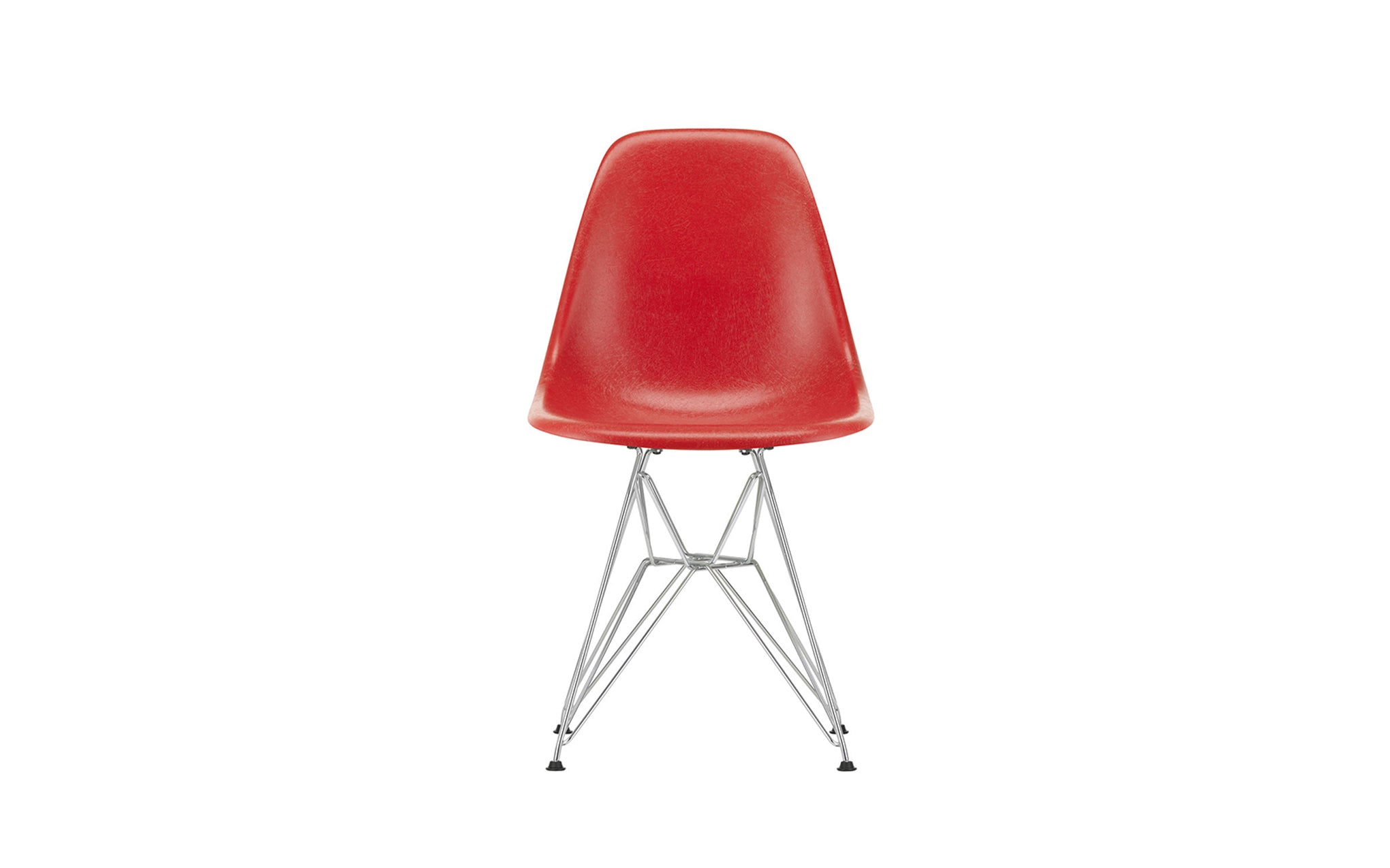 DSR Fibreglass side chair