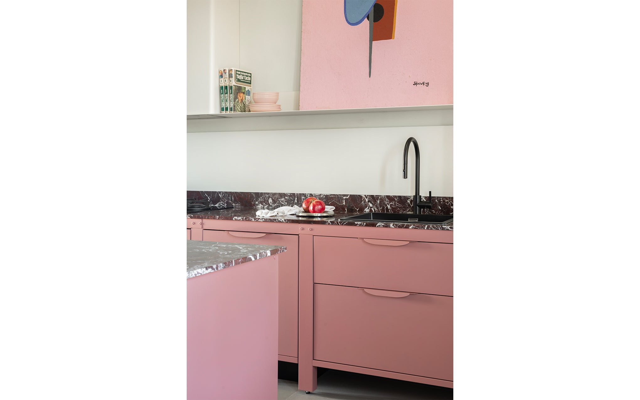 Very Simple: Kitchen - pinkish brown