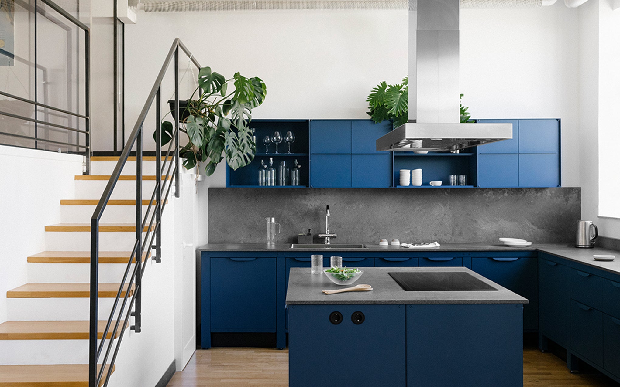 Very Simple: Kitchen - blue corsaire