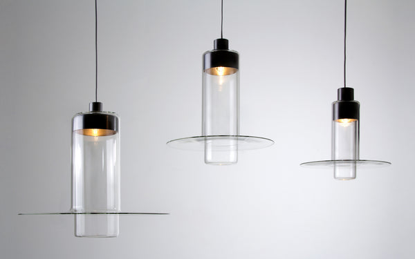 Sleeve pendant light by John Pawson for WonderGlass | SCP