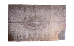 Vintage shaved rug - light beige