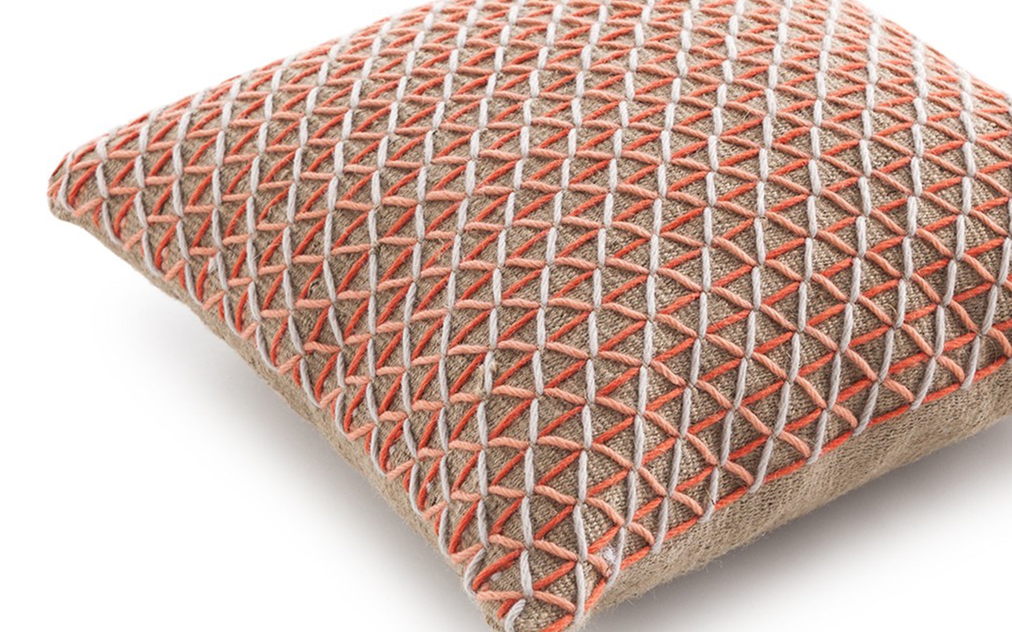 Ex-Display Raw cushion - pink