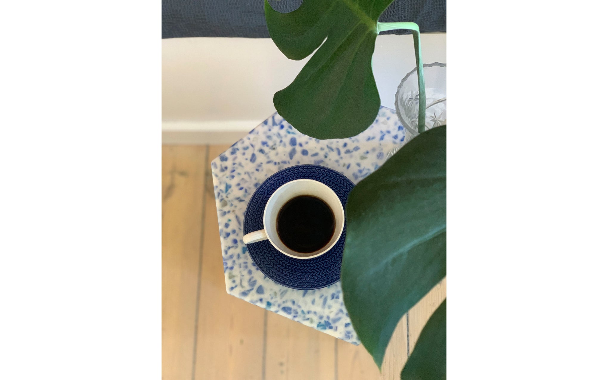 Star podium - pale blue