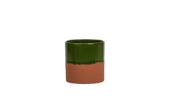 Drip ceramic planter