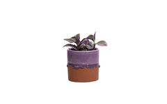 Drip ceramic planter