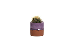 Drip ceramic planter