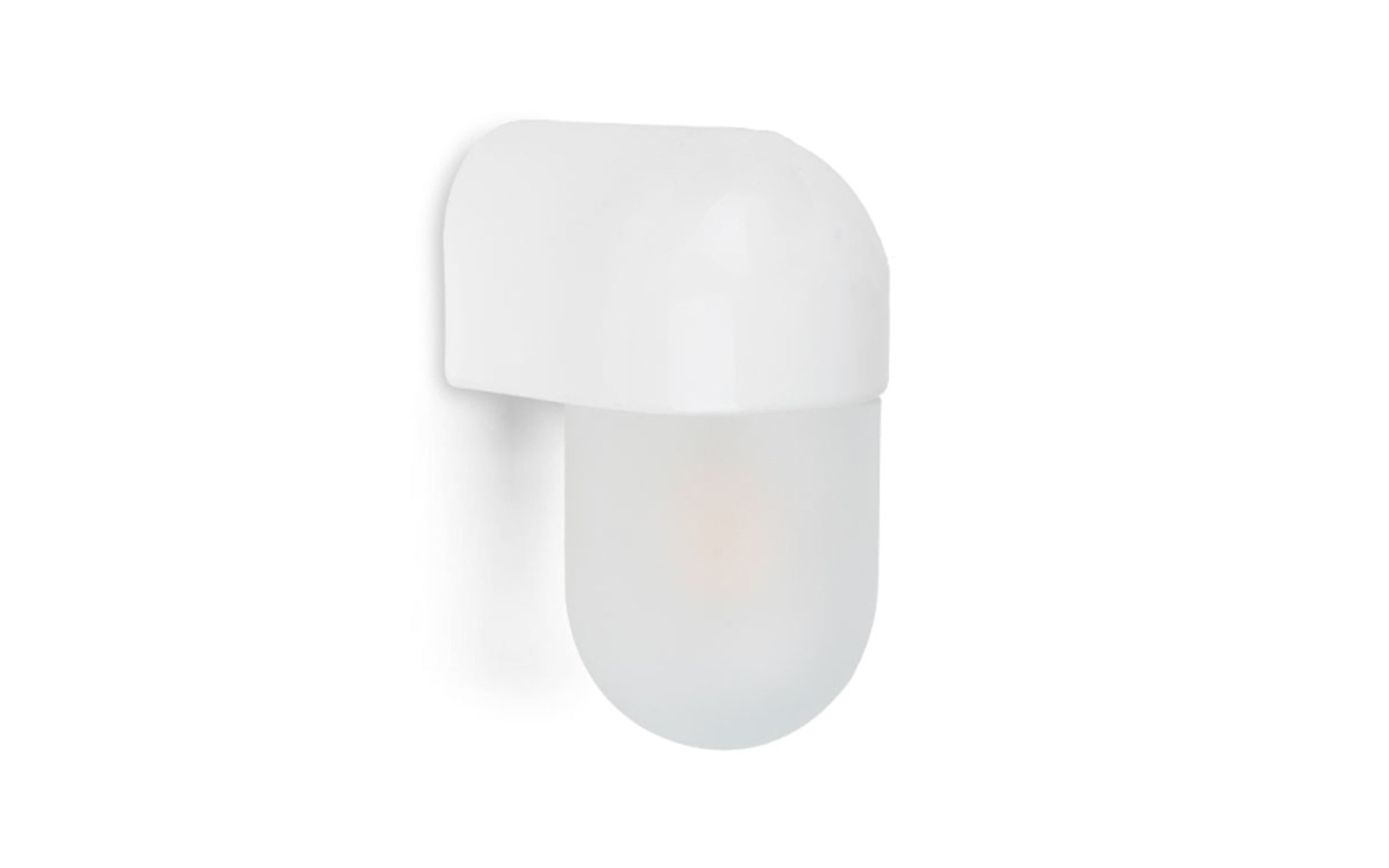 Agnes wall light - frosted glass