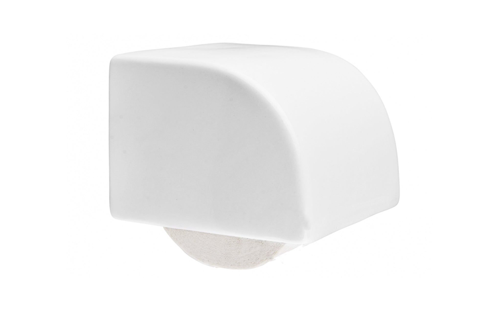 Porcelain toilet roll holder covered SCP