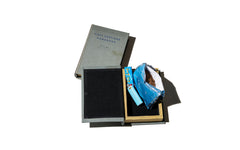 Empty book in grey - Concrete Manual