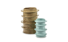 Molly flower pot 03 - light blue