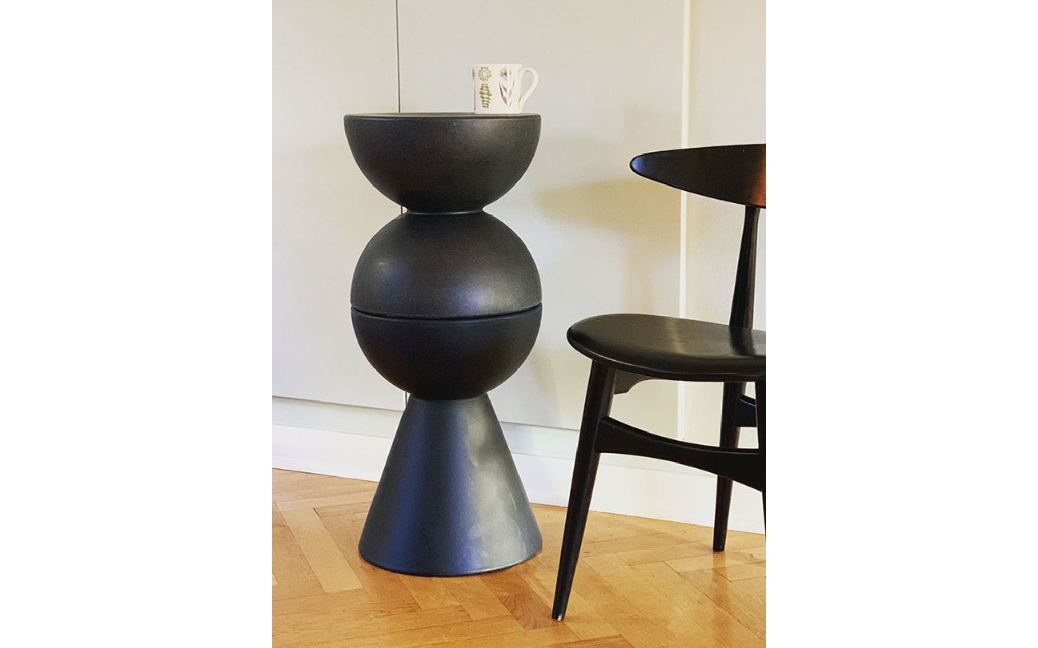 Clearance Moon child stool - dark