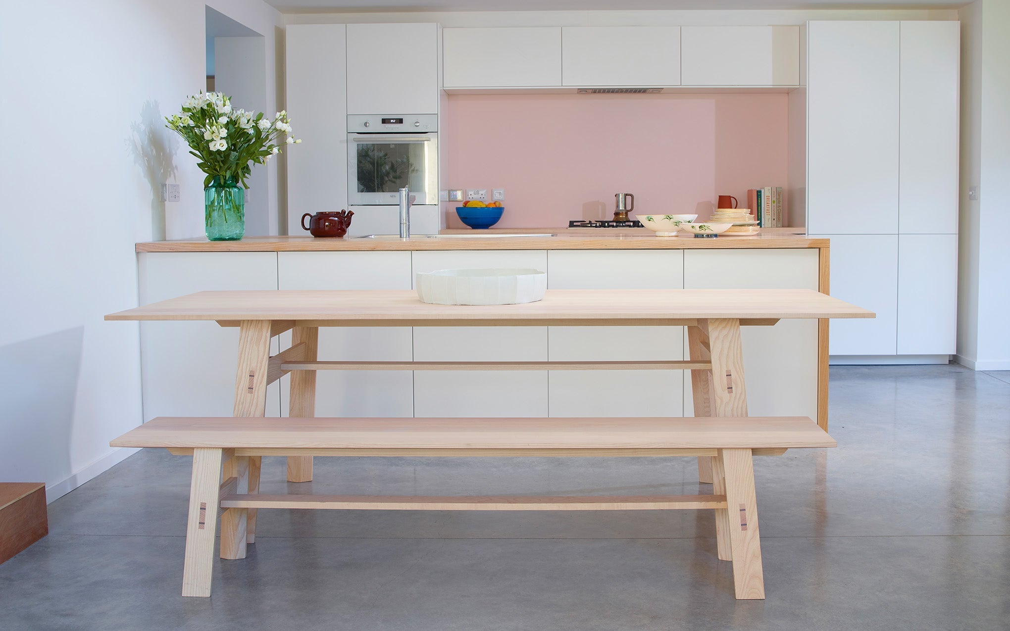 Ex-Display Jethro bench - Ash